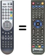 Télécommande équivalente Inno Hit IH 26847 T17BH