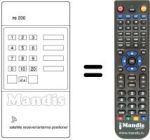 Mando a distancia equivalente RC 200