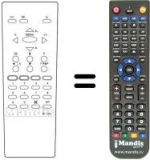 Télécommande équivalente TEC ETV-380
