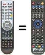 Mando a distancia equivalente Vestel 26830 IDTV
