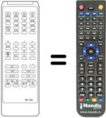 Télécommande équivalente RC 352