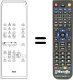 Télécommande équivalente RC 5