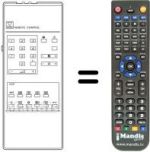 Télécommande équivalente RC 5300