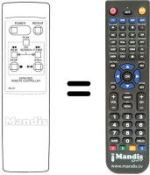 Replacement remote control RC 57