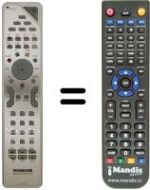 Replacement remote control Teleavia 32 LB 220 S4