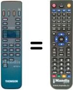 Replacement remote control RCT 3016