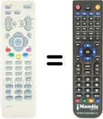 Replacement remote control RCT 311 DA1