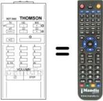 Replacement remote control RCT 3642