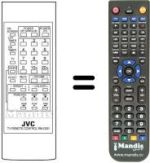 Télécommande équivalente RM-C620