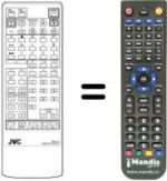 Télécommande équivalente RM-C712