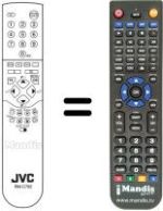 Mando a distancia equivalente RM-C792