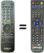 Télécommande équivalente RM-G08