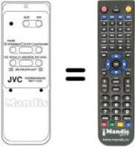 Télécommande équivalente RM-P12EG
