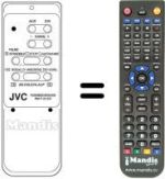 Télécommande équivalente RM-P22EG