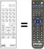 Replacement remote control RM-P72EG