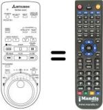 Mando a distancia equivalente RM M34-42401