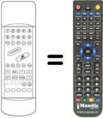 Télécommande équivalente S 7096