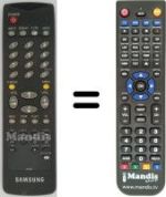 Télécommande équivalente 00006 C