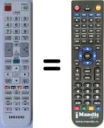 Replacement remote control Samsung UE 19D4000