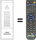 Télécommande équivalente SP 699009