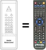 Télécommande équivalente SP 699061