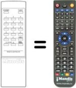 Télécommande équivalente SRX 300 E