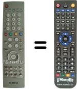 Télécommande équivalente BP 59-00008A