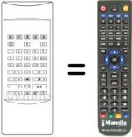 Télécommande équivalente Schaub Lorenz SL 33