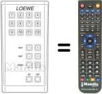 Télécommande équivalente TELEOPTIMAL 12