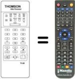 Télécommande équivalente TI 20