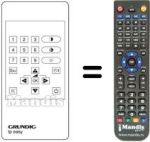 Replacement remote control TP EASY