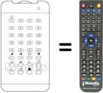 Télécommande équivalente TRD 99 / 16