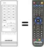 Télécommande équivalente UNIVERSUM 7264351