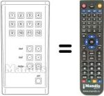 Télécommande équivalente UNIVERSUM 9271602