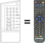 Télécommande équivalente ULTRASONIC 20 / 40