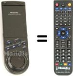 Télécommande équivalente National NV-FS200
