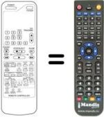 Replacement remote control VR 411 L