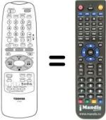 Replacement remote control VT-426 G