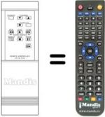 Télécommande équivalente VT-RM 110 E