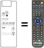 Télécommande équivalente DIGITAL CONTROL STEREO