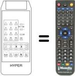 Replacement remote control A 6