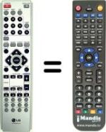 Télécommande équivalente LG LH-W 5200