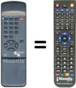 Replacement remote control Triax ODE 119