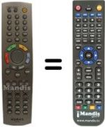 Replacement remote control Humax DV-1100 S