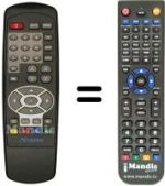Replacement remote control Strong SRT 4400