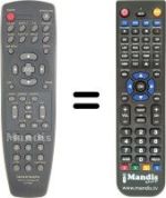 Télécommande équivalente Marantz DV 3100