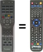 Replacement remote control Illusion REMCON1147