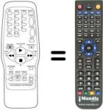 Télécommande équivalente Orion COMBI 5193B