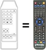 Replacement remote control LG 105-520B