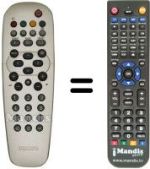 Replacement remote control REMCON726